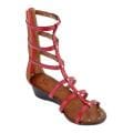 Women's Beston Yvonne-11 Red Faux Leather