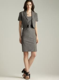 Tahari Belted Dress Suit