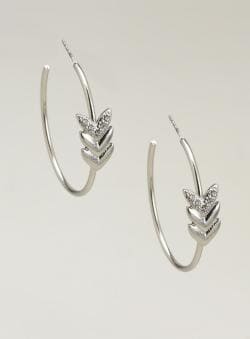 Catherine Stein Arrow Hoop Earring