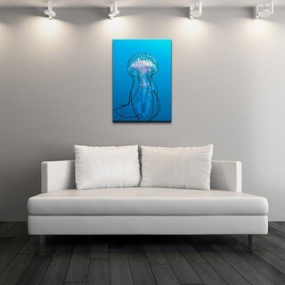 Chris Doherty 'Jellyfish' Canvas Wall Art