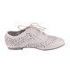 Wild Diva Women's 'Mason-28' Perforated Oxford Shoes