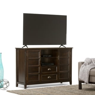 Portland Collection Espresso Brown TV Media Stand