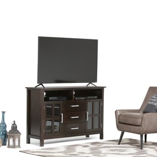Waterloo Walnut Brown Tall TV Media Stand