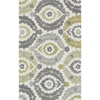 Hand Hooked Fandango Ivory/ Multi Rug (2'3 x 3'9)