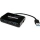 DIAMOND 3-port USB Hub with Gigabit Ethernet Port