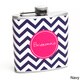 Chevron Bridesmaid Flask