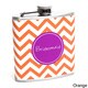Chevron Bridesmaid Flask