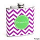 Chevron Bridesmaid Flask