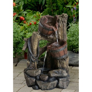 See Reviews Vat LED Light Outdoor/ Indoor Water Fountain