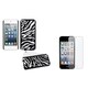 Insten iPod Case Cover/ Anti-glare Screen Protector for Apple iPod Touch 5th/ 6th