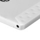 INSTEN Solid White Phone Case Cover/ Silver Stylus for Blackberry Playbook