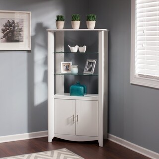Bush Furniture Aero 2-door Tall Library Storage Cabinet