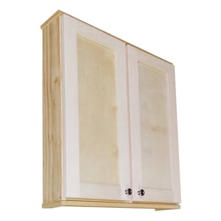Today Sale Shaker Series 30-inch Double Door On the Wall 5.5-inch Deep Cabinet