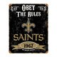 New Orleans Saints Vintage Sign