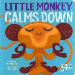 Little Monkey Calms Down (Board book)