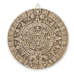 Great Prices Ceramic 'Aztec Sun Stone' Wall Plaque (Mexico)