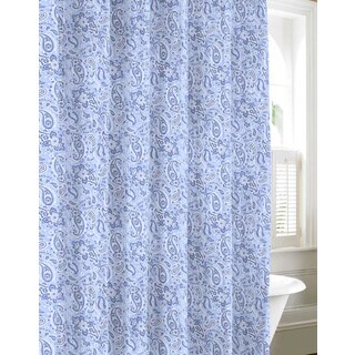 Tommy Hilfiger Tuckers Island Cotton Shower Curtain