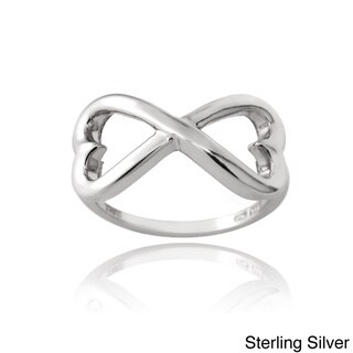 ... Sterling-Silver-Size-10-Mondevio-Sterling-Silver-Infinity-Heart-Ring