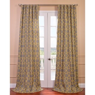 Marabella Printed Cotton Curtain Panel
