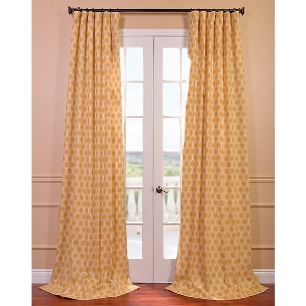 Printed Cotton Curtain Panel Overstock™ Shopping Great
