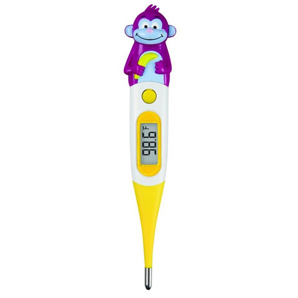 PediaPets Talking Monkey 20-Second Digital Thermometer