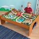KidKraft Ride Around Town Train Table Set