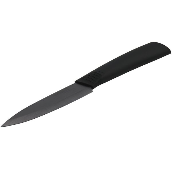Toponeware Ceramic 4" Utility Knife - Black Handle Black Blade, CKBKB4