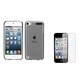 Insten iPod Case Cover/ Anti-glare Screen Protector for Apple iPod Touch 5th/ 6th