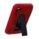 INSTEN Black/ Red iPod Case Cover/ Stylus/ LCD Protector for Apple iPod Touch 4
