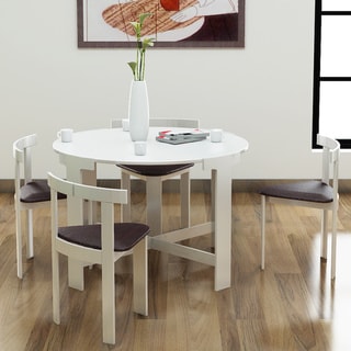 (^_-) Nordic Sunrise Infinity 5-Piece Dinette Set