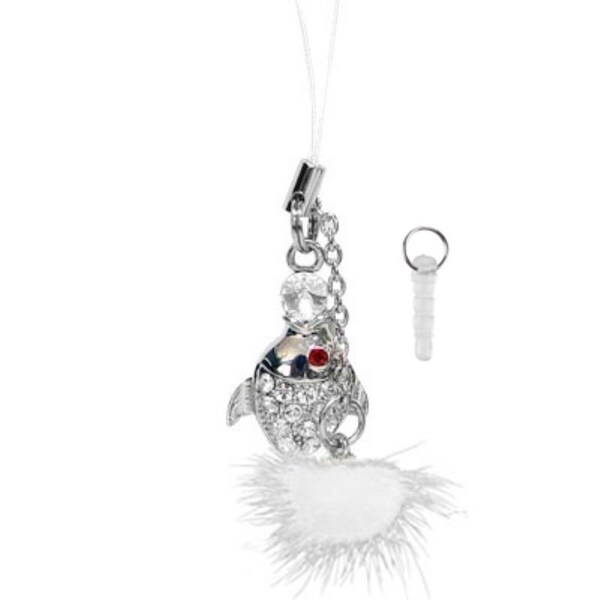 INSTEN Cellphone Charm TA6003 Bling Fish