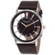 Kenneth Cole Men's 'Transparency KC1781' Brown Calf Skin Brown Dial Quartz Watch