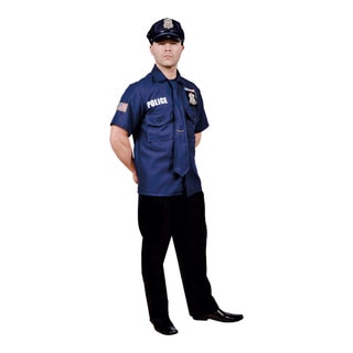 Men's Police Officer Costume-Image