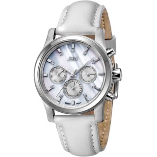 JBW Women's "Marilyn" Leather Band Watch