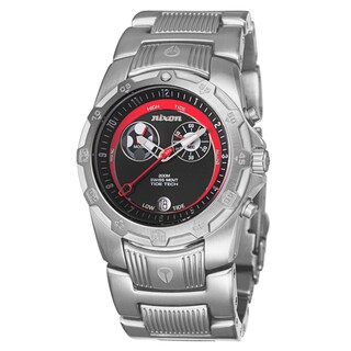 Nixon Men's 'The Tide Rover' Stainless Steel Moon Phase Watch