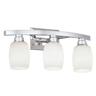 Energy Star 3-light Chrome Bath/ Vanity