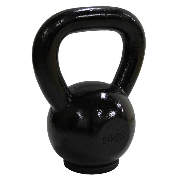 Black Kettlebell 14kg (30.8 pounds)