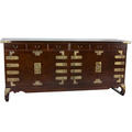 Korean Antique Style 8 Drawer Buffet Credenza (Korea)