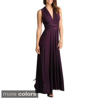 Von Vonni Women's Solid Convertible Gown (One size)-Image