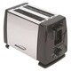 Brentwood TS-280S 2 Slice Stainless Steel Toaster- Black & Stainless