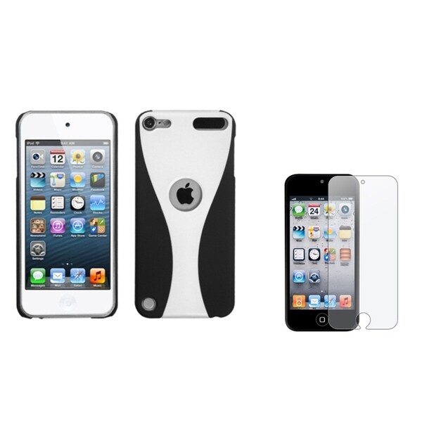 Insten iPod Case Cover/ Anti-glare Screen Protector for Apple iPod Touch 5th/ 6th