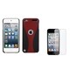 Insten iPod Case Cover/ Anti-glare Screen Protector for Apple iPod Touch 5th/ 6th