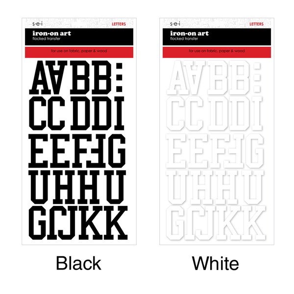 Sports Letter Transfers 3in