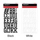 Sports Letter Transfers 3in