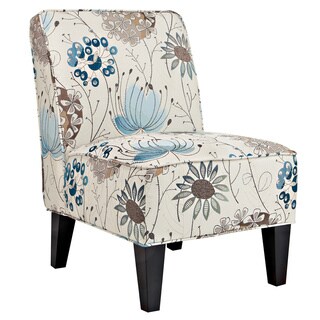 angelo:HOME Dover Spring Parisian Blue Flower Armless Chair