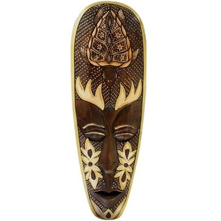 Low Price Hand-Carved Lombok Turtle Mask (Indonesia)