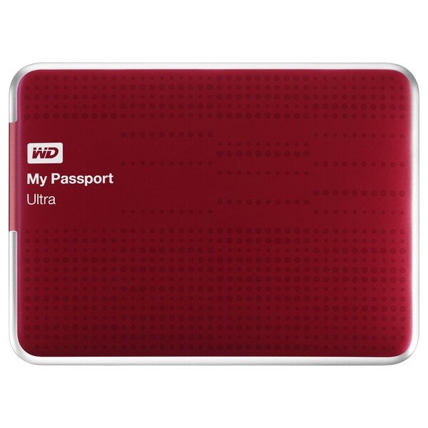 WD My Passport Ultra WDBPGC5000ARD-NESN 500 GB External Hard Drive