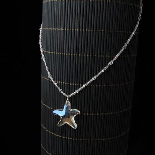 Children's Crystal Bead Starfish Necklace (China)