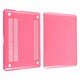 INSTEN Clear Pink Laptop Case Cover/ Keyboard Skin for Apple Macbook Pro 13-inch