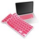 INSTEN Clear Pink Laptop Case Cover/ Keyboard Skin for Apple Macbook Pro 13-inch